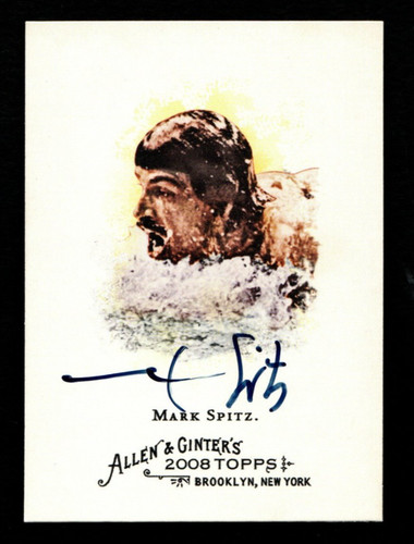 Mark spitz signed 2008 - spitz,